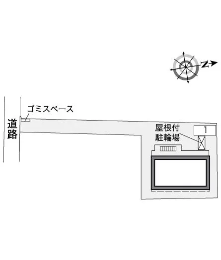 ★手数料０円★茅ヶ崎市浜竹４丁目　月極駐車場（LP）